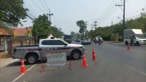 ตั้งจุดตรวจจุดสกัด กวดขันวินัยจราจร