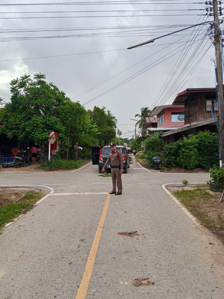 ตรวจที่เกิดเหตุ